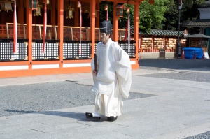 A shinto priest